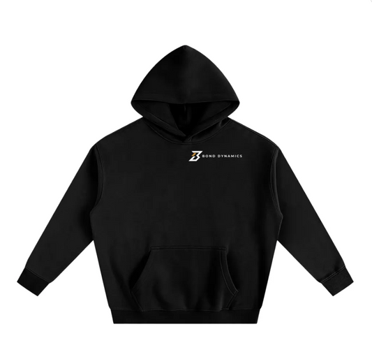 Black Hoodie with Gold Logo