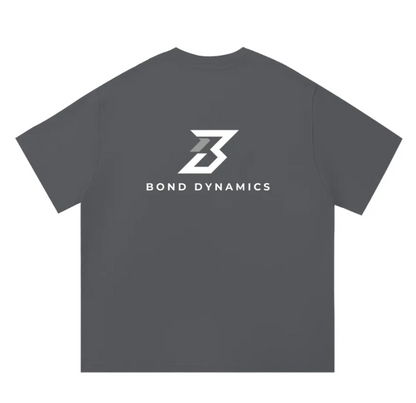 Grey Tee with Grey Logo