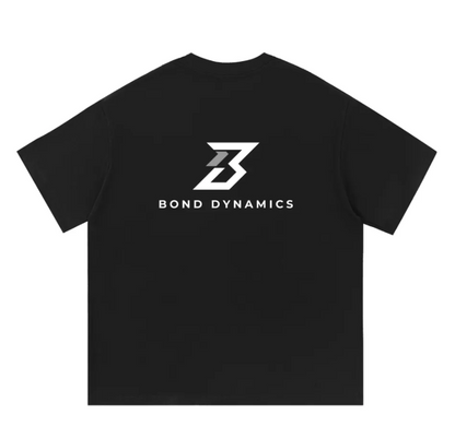 Black Tee with Grey Logo