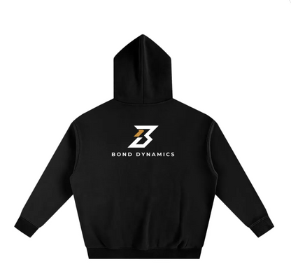 Black Hoodie with Gold Logo